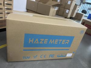 China ASTM D1003 Digital Haze Meter Plastic Film Glass Screen Haze Measurement Instrument wholesale