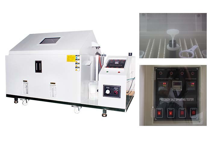 China Salt Spray Corrosion Test Chamber Continuous Spray Way For Metal Plating / Coatings wholesale