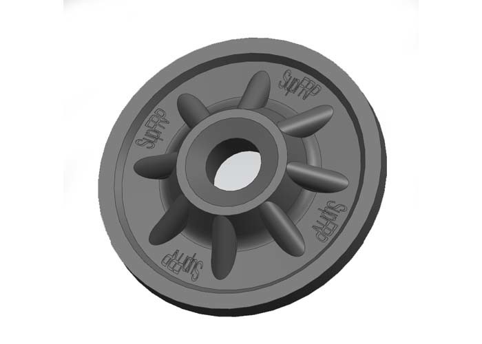Buy cheap GFRP Plate D140mm H24mm For Fiberglass Bolts Installation In Mining from wholesalers