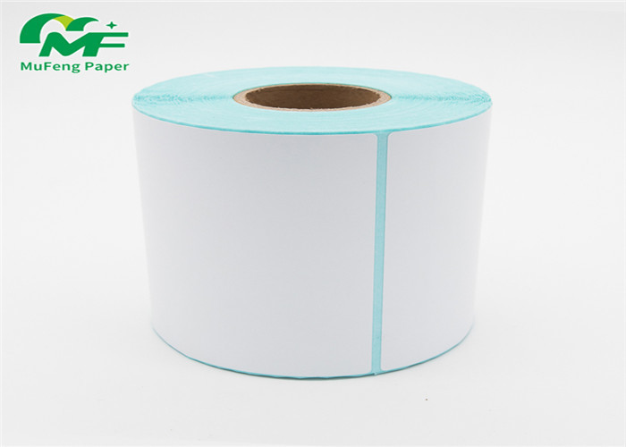 China White Color Barcode Label Printer Paper Rolls Stickers Direct Thermal Label 4 X 6 on sale
