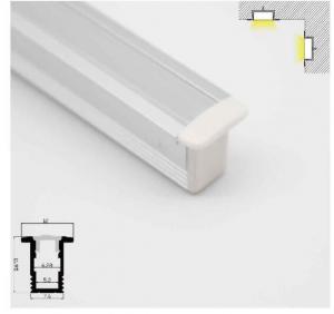 Custom Led Strip Light Aluminum Channel Profiles For Door / Window / Floor