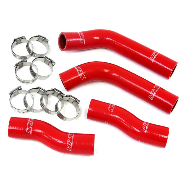 Quality Red Exhaust Silicone Rubber Hose For Racing Vehicles , Rubber Hose Pipe for sale