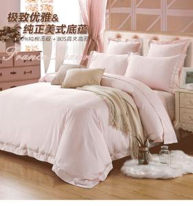 China Modern Style All Cotton Bedspreads , Softest 100 Cotton Full Size Bed Sheets wholesale
