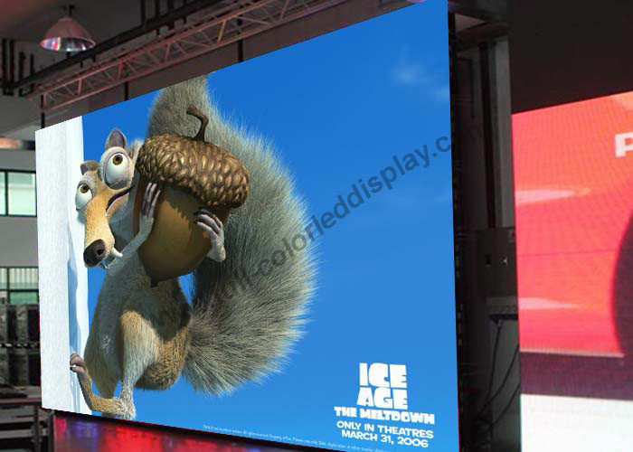 1/13 Scan P4.81 Indoor Rental Led Screen Panel Display With Flight Case Package