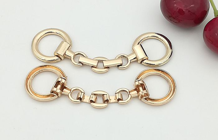 China Shoes Accesories Zinc Alloy Buckle 75*20MM Customized Engraving Logo Fashionable wholesale