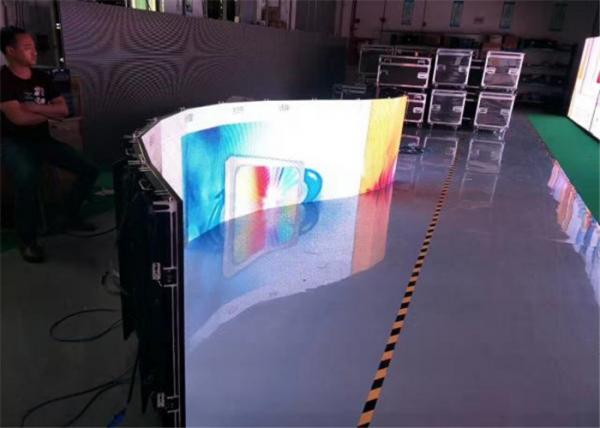 Quality Front Maintenance Indoor Rental LED Screen P3.91mm Pixel Pitch SMD2121 1920Hz for sale