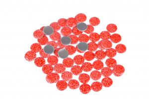 China Lead Free Loose Hotfix Rhinestones Glass Material 12 / 14 Facets With Multi Colors wholesale