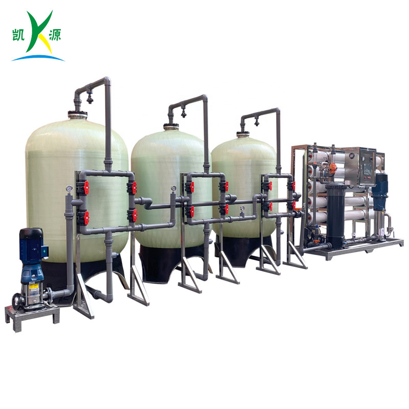 Quality 10 000 L/H Factory Reverse Osmosis Water Treatment Machine Water Desalination Plant Water Treatment Equipment RO System for sale