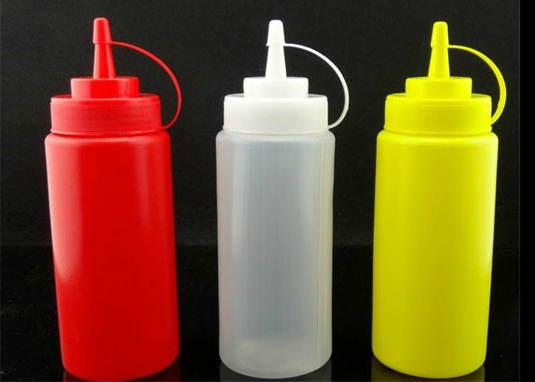 China 240ml, 360ml, 480ml, 680ml Crowded jam bottle， Squeeze the bottle for Tomato sauce jam and butter wholesale
