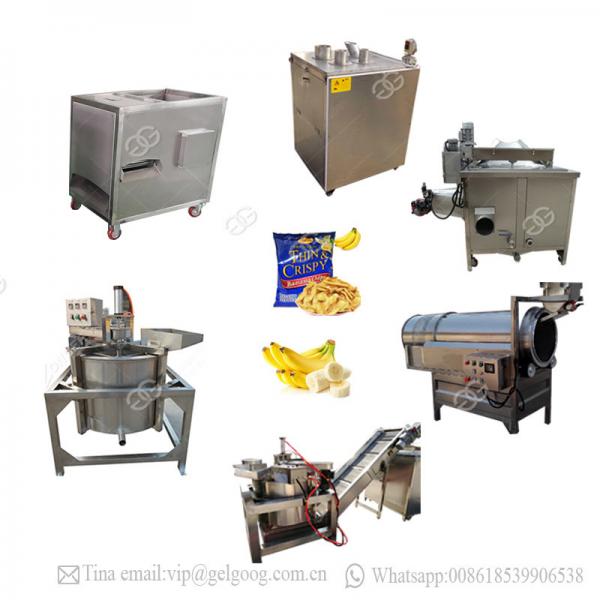 Quality Automatic Processing Line Machine Philippine Banana Chips Making Plant for sale