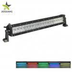 China Super Bright Off Road Led Light Bar , RGB Led Light Bar 2 Sides Mounting Bracket wholesale