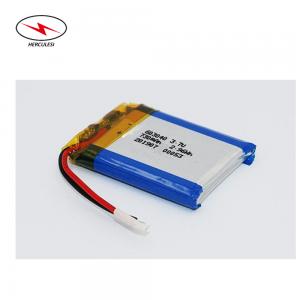 China 3.7V 700mAh 750mAh Polymer Lipo Pouch Cell rechargeable wholesale