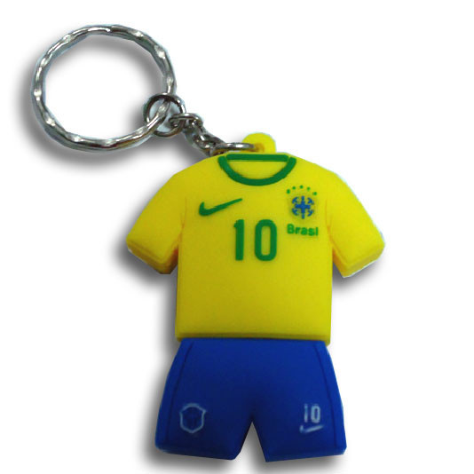 China 2014 World Cup Brazil Souvenirs Football Shoe Key Ring With PVC & PU wholesale