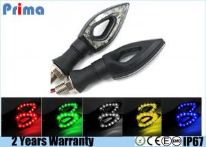 China 12 LED SMD Motorcycle Turn Signal Lights Blue Red Green Yellow White Color wholesale