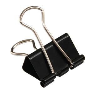 China 15mm 19mm 32mm Small Size Black Binder Clip 60pcs In PP Box wholesale