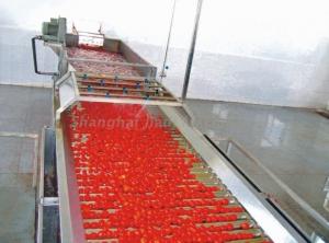 China Fresh Tomato Paste Processing Line , High Productivity Tomato Paste Processing Machine wholesale