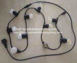 China festoon lighting cable E27 on sale