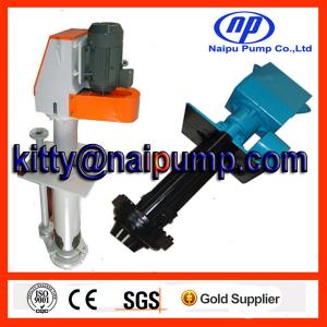 China 40PV-SP Metal liner vertical slurry pump on sale