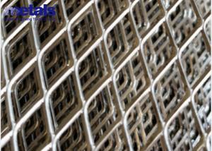 China Heavy Black Steel Expanded Metal Mesh Sheet Catwalk Grating High Tensile on sale