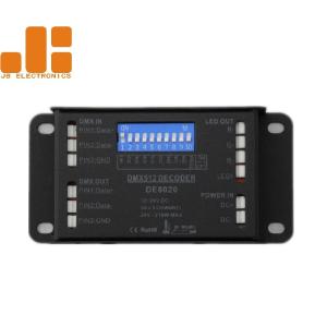 Buy cheap DMX512 Decoder LED Dimmer Controller With Mini Size Aluminium Shell Max 3A*3CH from wholesalers