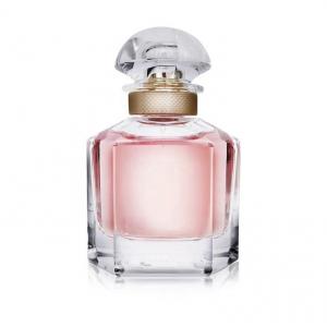 China Luxury Fancy Design Perfume Glass Bottle 100ml With Pump Cap Sprayer ​ wholesale