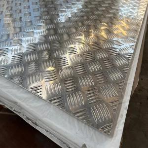 China Embossed Aluminum Checkered Plate 1mm 2 Thick Anodized 1 Inch 3003 6061 T6 on sale