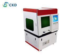China Fiber Laser Metal Cutting Machine 67m/min Cutting Area 430mm*620mm For Gold Silver on sale