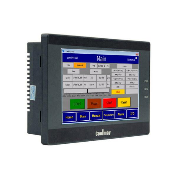 Quality IP65 Human Machine Interface PLC With 32bit CPU 408MHz 1x Type C Programming Port 1x RS232 Communication Interface for sale