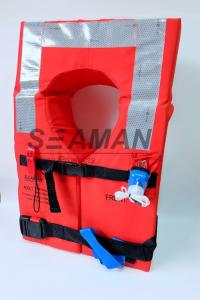 China Orange Naval Adult Boat Marine Life Jacket Lifesaving Lifevest EC / RINA / GL Approval wholesale