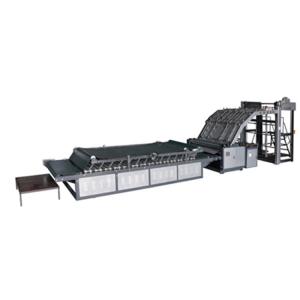 China 10kw Corrugated Laminating Machine Gray Color Semi Automatic For Cardboard wholesale