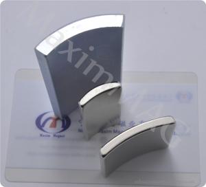China Arc magnets of neodymium motor magnets for electric motors wholesale