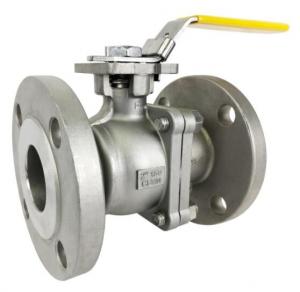 China Stainless Steel ASTM A312 TP316L 2 PC Trunnion Ball Valve 16 150# Low Press Class on sale