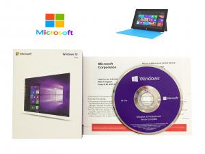 China Microsoft Windows 10 Product Key Sticker DVD COA License Professional pro WIN wholesale