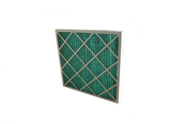 Quality Glass Fiber Flat Home Hvac Filters For High Humidity Mill - Finished Aluminium Frame for sale
