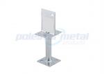 120 x 200mm Hot Dipped Galvanised Steel Full Stirrup Post Anchor For Wooden