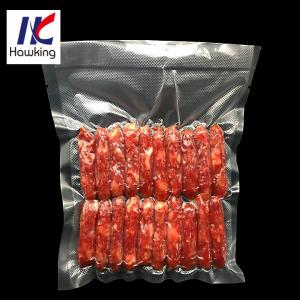 China Plastic Embossed Food Saver Vacuum Sealer Bags With BPA Free For Food Storage on sale