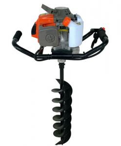China 2 Stroke Gasoline Powered Earth ground hog post hole digger with Metal Material wholesale