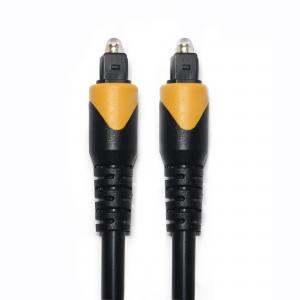 China Yelloow&Black ​Toslink Digital Cable OD4.0 LSZH PVC Plated Gold Ject For Home Player CD Soundbar on sale