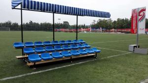 China Anti Water Colored Low Back Chairs Portable Outdoor Bleachers wholesale