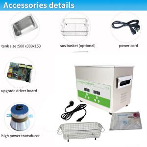 China Dual Frequency 40/80Khz Medical Ultrasonic Cleaner For Hospital Cleaning wholesale
