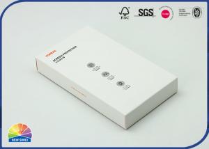 China Spot UV Rectangle Folding Carton Box Screen Protector Packaging wholesale