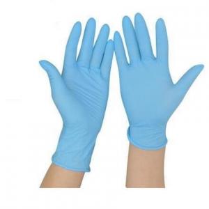 China Anti Bacterial Disposable Nitrile Gloves Smooth Nitrile Butadiene Gloves wholesale