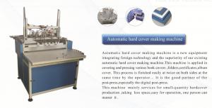 China Automatic Hard Cover Photo Book Making Machine With Gluing Machine on sale