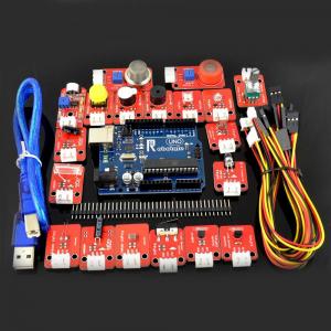 China UNO R3 Starter Kit for Arduino Sound IR Vibration LED Light Sensors Electronic building blocks Learning parts on sale