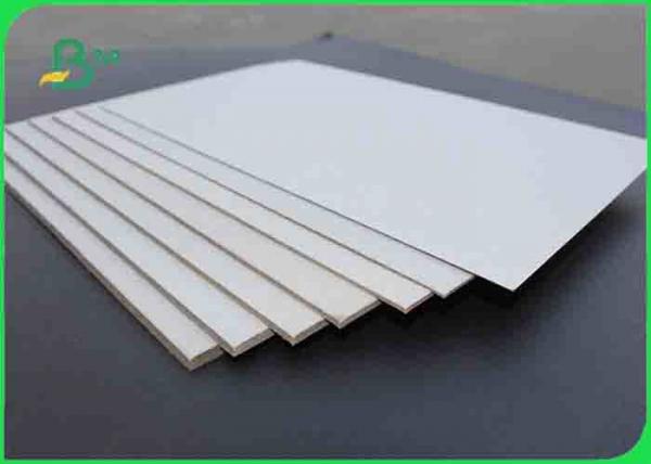 Quality 1.5mm Advertising Double Sided Grey Board Paper / Chipboard For Storage Box for sale