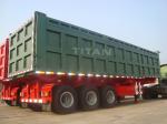TITAN VEHICLE 3 axle 80 tons 42 CBM semi dump trucks for sale