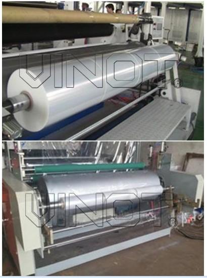 Vinot Brand Top Quality Cast Film Extrusion Machine & Stretch Film Machine with Rewinding DY - SLW - 1000mm Series