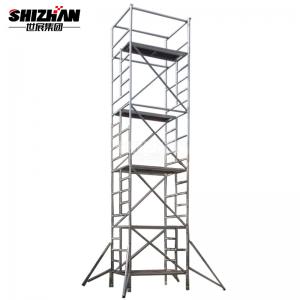 China Easy Install Mobile Aluminium Mobile Scaffolding Tower 3D Model wholesale