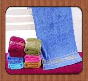 China hot sale custom good quality jacquard pure bamboo fiber face towel wholesale baby towel on sale