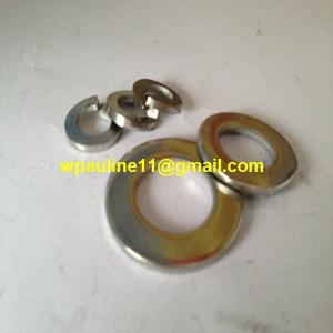 China SS321 stainless steel nuts bolts washers F436 flat washer wholesale
